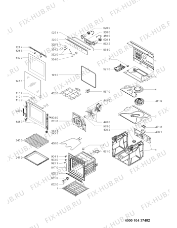 Схема №1 AKZM 756/WH с изображением Обшивка для электропечи Whirlpool 481010431565