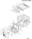 Схема №2 FI526I (F021920) с изображением Обшивка для плиты (духовки) Indesit C00139245