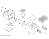 Схема №3 PD304BS с изображением Корпус духовки для духового шкафа Bosch 00242656