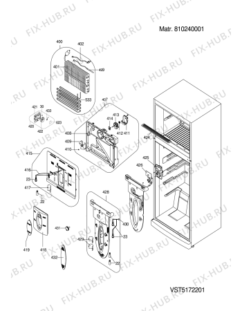 Схема №2 MTZ522NFHA (F059005) с изображением Держатель двери для холодильника Indesit C00270032