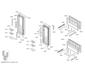 Схема №2 KM40FA30TI с изображением Дверь для холодильной камеры Siemens 00713274