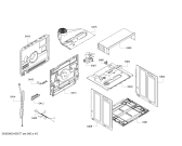 Схема №4 HBA43S421E horno.BO.2d.B4.E0_CIF.pt_bsc.blanco с изображением Внешняя дверь для электропечи Bosch 00673303