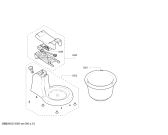 Схема №1 MFQ3570 с изображением Модуль управления для электромиксера Bosch 00628966