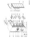 Схема №1 AFG 8164/1/IX с изображением Корпусная деталь для холодильника Whirlpool 480132100996