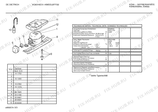 Схема №2 KIRDDJ1FF RG6160D70 с изображением Поднос для холодильника Bosch 00264509