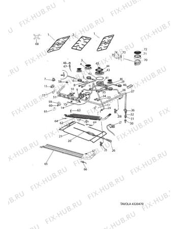 Схема №2 BIM951EGSS (F153230) с изображением Кнопка (ручка регулировки) для плиты (духовки) Indesit C00511829