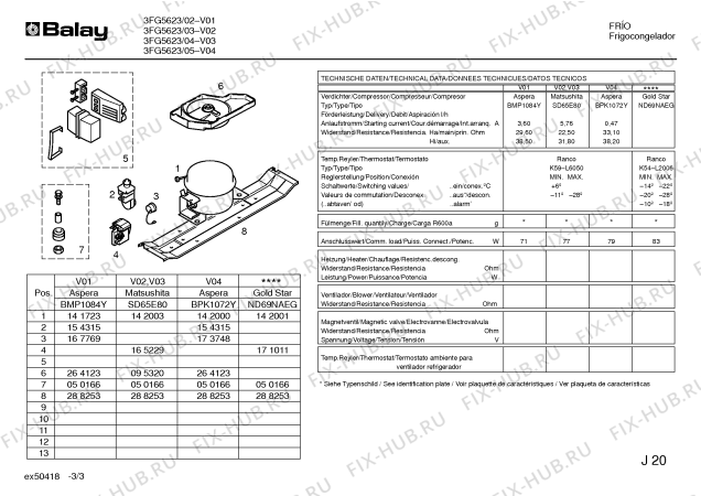 Схема №2 3FG5633 с изображением Ручка для холодильника Bosch 00094459