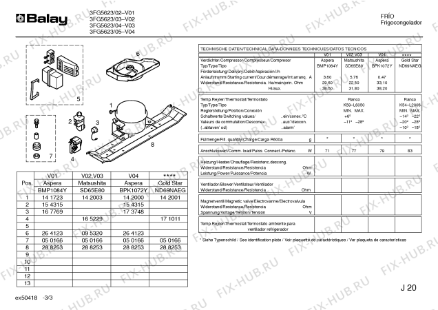 Схема №2 3FG5633 с изображением Дверь морозильной камеры для холодильника Bosch 00215588