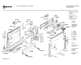 Схема №4 S4142B1FF si42a с изображением Панель для посудомойки Bosch 00284964