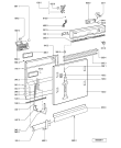 Схема №1 ADL 934/1 S AV с изображением Обшивка для посудомоечной машины Whirlpool 481245371693