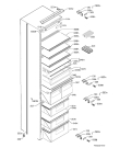 Схема №1 S7323LFLD2P с изображением Ящик (корзина) для холодильника Electrolux 2651131258