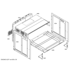 Схема №2 HB301E0 с изображением Кабель для духового шкафа Bosch 00643085