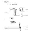 Схема №3 XP4030CA/3C0 с изображением Емкость для кофеварки (кофемашины) Krups MS-620631