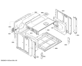 Схема №3 HB75LA560J с изображением Панель управления для плиты (духовки) Siemens 00674324