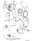 Схема №1 085 BT/BD с изображением Крышка для стиралки Whirlpool 481245213956