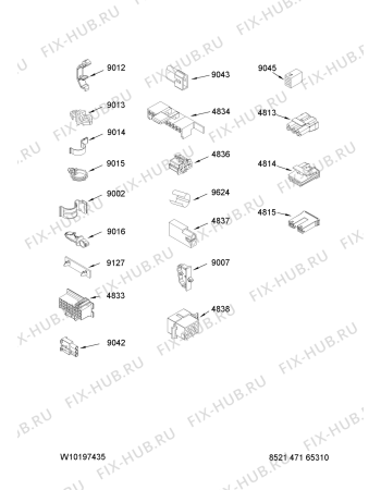 Схема №5 3UATW4605TQ с изображением Другое для стиралки Whirlpool 480110100223