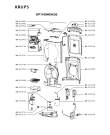 Схема №1 KP110840/7Z0 с изображением Электропитание для кофеварки (кофемашины) Krups MS-623720