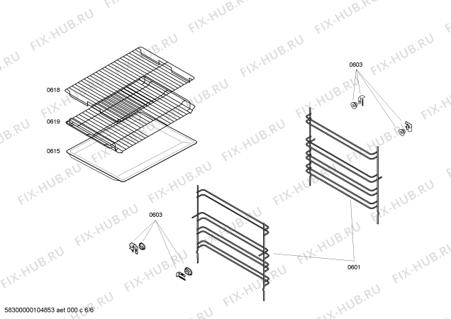 Схема №3 E3322N0 MEGA 3322N с изображением Панель управления для плиты (духовки) Bosch 00440641