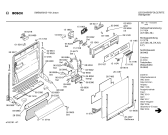Схема №3 SMS8250 с изображением Панель для посудомоечной машины Bosch 00295127