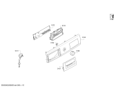 Схема №1 WAK2426SZA с изображением Панель управления для стиралки Bosch 11024176