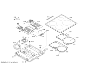 Схема №1 EH77Q501E induccion siemens tc inox 4i с изображением Стеклокерамика для плиты (духовки) Siemens 00476803