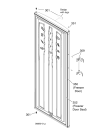 Схема №3 FZM84X (F035008) с изображением Элемент корпуса для холодильника Indesit C00219575