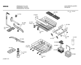 Схема №4 SRS5602 с изображением Передняя панель для электропосудомоечной машины Bosch 00357096