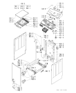 Схема №2 AWT 2285 с изображением Обшивка для стиралки Whirlpool 481245215416