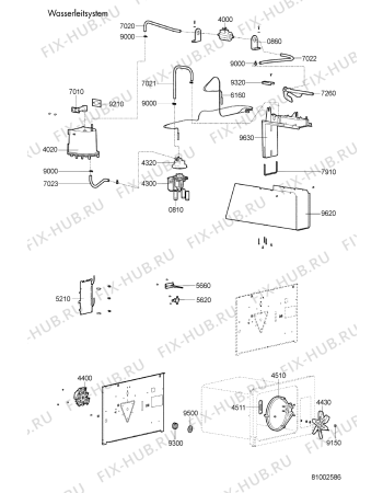 Схема №2 SPC 5360 IN с изображением Субмодуль для духового шкафа Whirlpool 481221458294