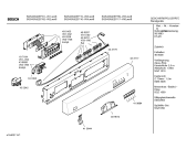 Схема №1 SGS43A92EP с изображением Панель управления для посудомойки Bosch 00433717