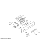 Схема №4 CH10152 energy с изображением Передняя часть корпуса для плиты (духовки) Bosch 00444653