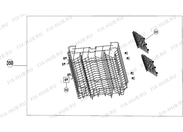 Взрыв-схема посудомоечной машины Gorenje GV8425 (388472, INRD41S1) - Схема узла 02