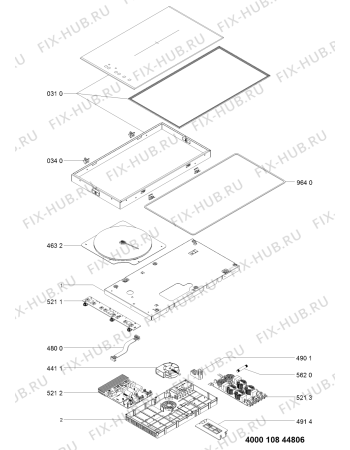 Схема №1 ETI 6160 IN с изображением Втулка для электропечи Whirlpool 481010844454