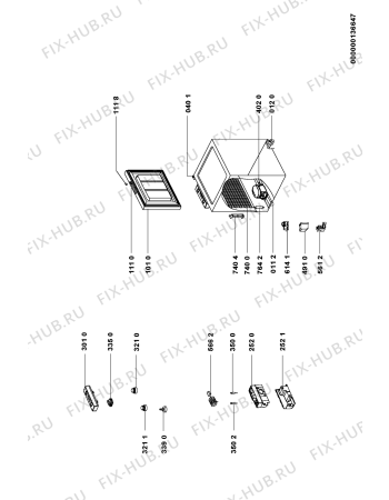 Схема №1 PL105D с изображением Преобразователь Whirlpool 481212108003
