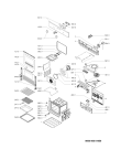 Схема №1 OVC10S6 (F091105) с изображением Наставление для духового шкафа Indesit C00371157