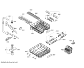 Схема №3 SMV63M00TC с изображением Передняя панель для посудомоечной машины Bosch 00676977
