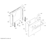 Схема №2 HEA23B140 с изображением Фронтальное стекло для духового шкафа Bosch 00688275