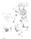 Схема №2 AWOE 1410 с изображением Помпа для стиральной машины Whirlpool 481074656321