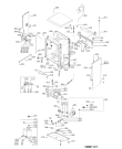 Схема №1 ADL 951/2 WH с изображением Электропитание для посудомоечной машины Whirlpool 481232058134