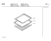Схема №4 HBN6460 с изображением Панель управления для духового шкафа Bosch 00358800