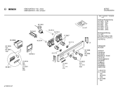 Схема №5 HBN542AFN с изображением Панель управления для электропечи Bosch 00353288