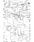 Схема №2 WA 530/WS-B,NL с изображением Декоративная панель для стиралки Whirlpool 481245219575