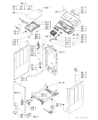 Схема №1 AWT 3385 с изображением Обшивка для стиралки Whirlpool 481245215562