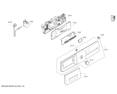 Схема №4 WM14E395 M3566s7OO с изображением Панель управления для стиральной машины Siemens 00743462