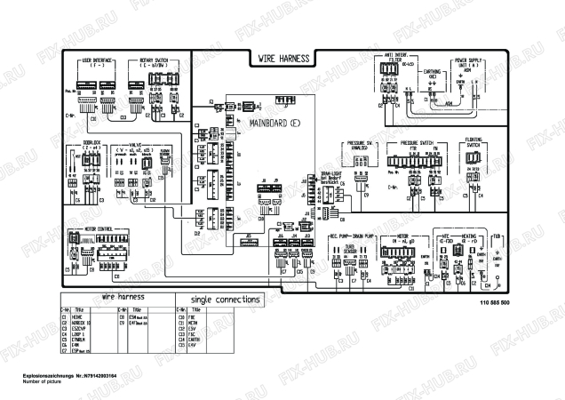 Взрыв-схема стиральной машины Aeg Electrolux LAVREGINA - Схема узла Control 113