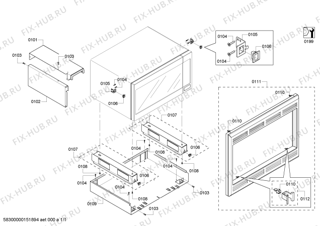 Схема №1 MET27ES с изображением Декоративная рамка для плиты (духовки) Bosch 00702898