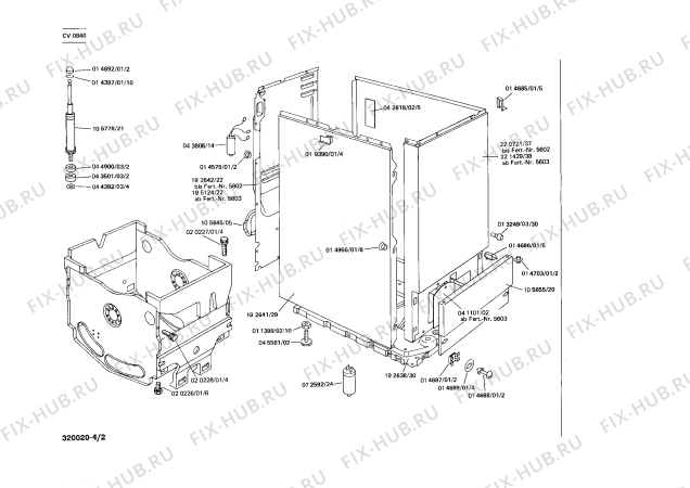 Схема №2 0722044081 V467 с изображением Программатор для стиралки Siemens 00073141