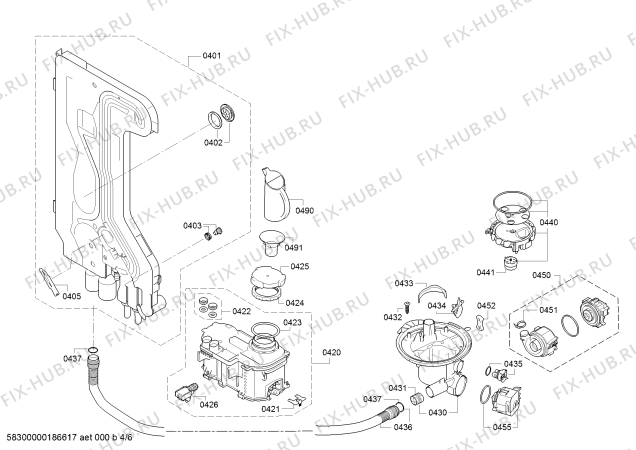 Схема №3 SMI50D44EU SilencePlus с изображением Набор кнопок для посудомойки Bosch 00615061