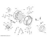 Схема №4 WM12Q468EE IQ 500 varioperfect с изображением Оконный шарнир для стиралки Siemens 00703331