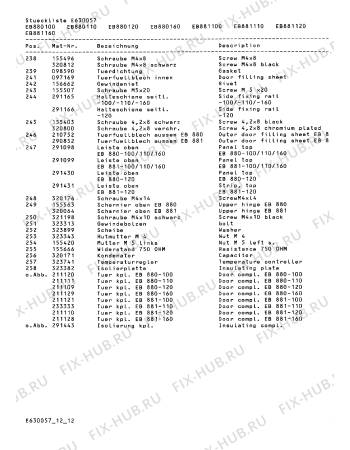 Схема №6 EB880160 с изображением Шарнир для плиты (духовки) Bosch 00155555